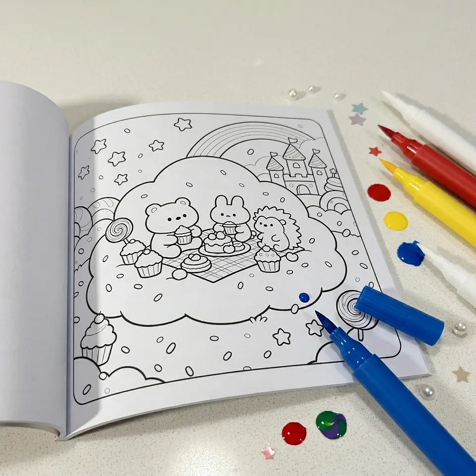 Libro para Colorear Cozy Nooks 3