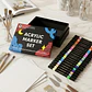Set de Marcadores acrílicos Fine tip / Brush tip 36 pcs. - Miniatura 2