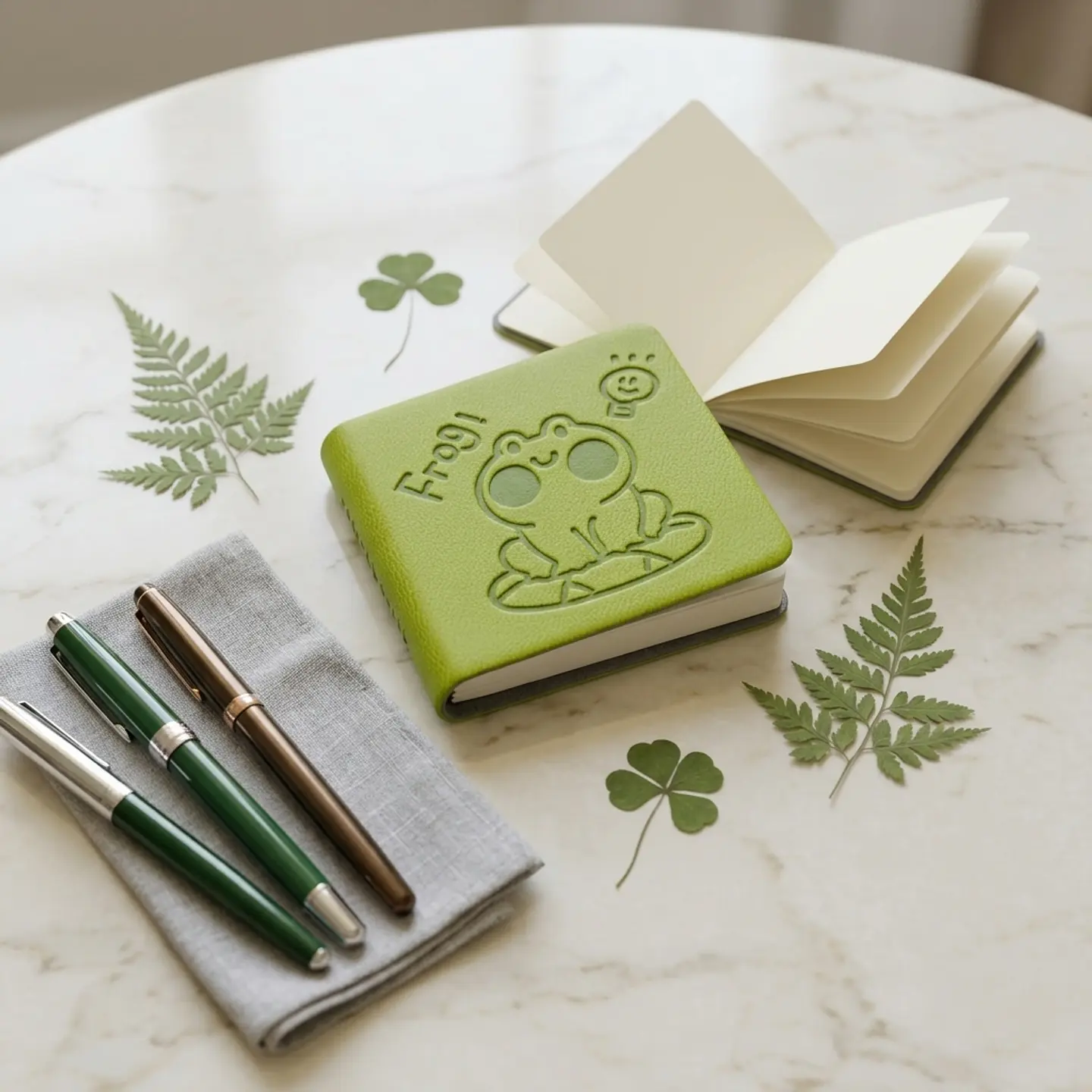 Mini libreta 5x5Cms Tapa afelpada. Variedades 1