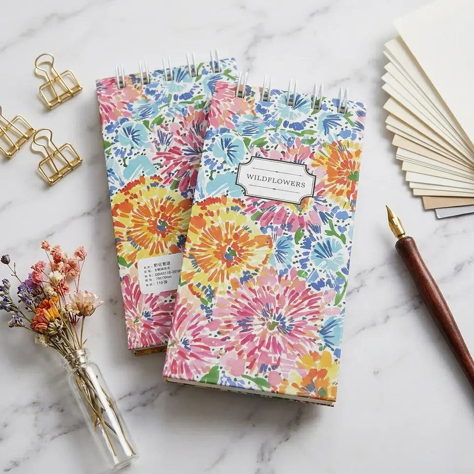 Mini Libreta Wild flowers II 1