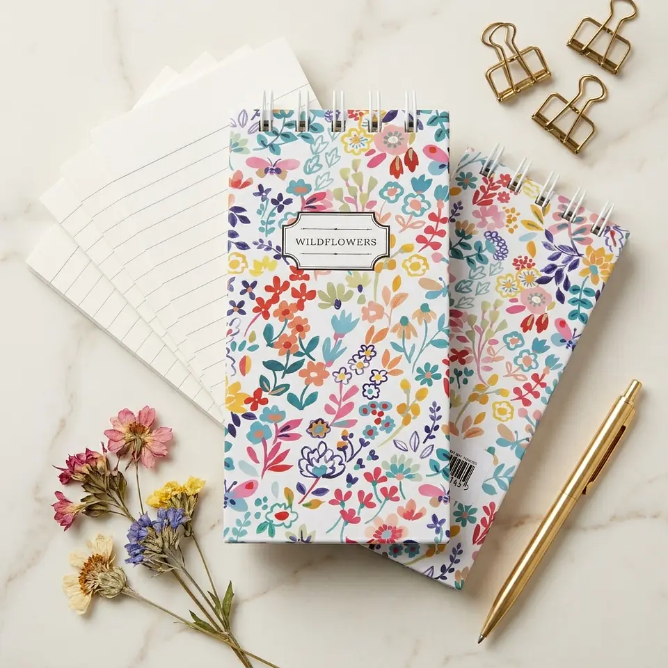 Mini Libreta Wild flowers III 1