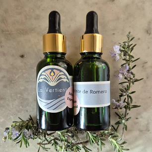 Aceite de Romero para masajes y fortalecedor capilar