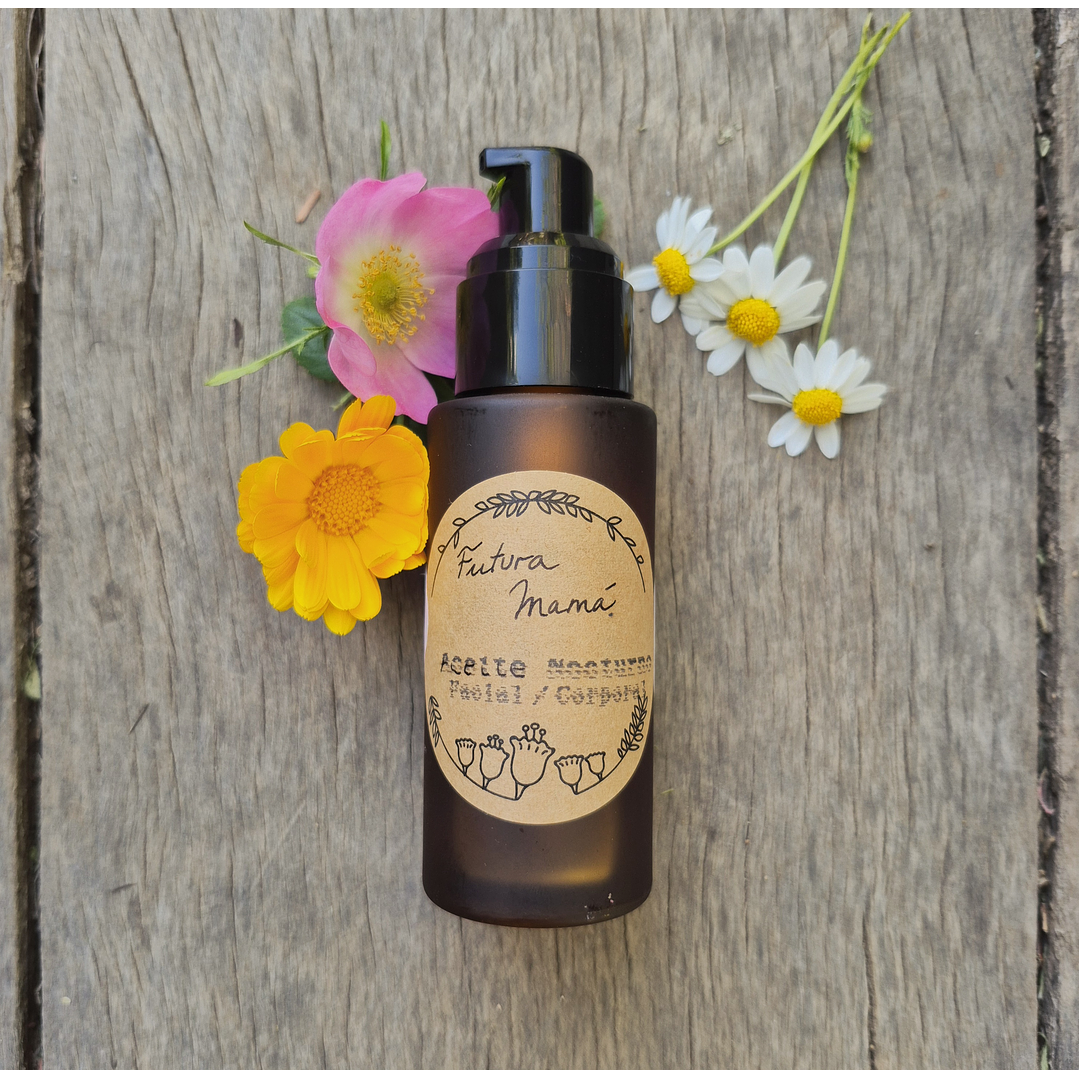 Aceite Nocturno Facial y Corporal - Futura Mamá  1