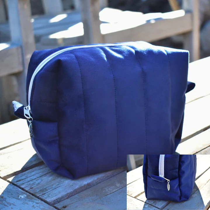 Necessaire para cosméticos hecho a mano 5