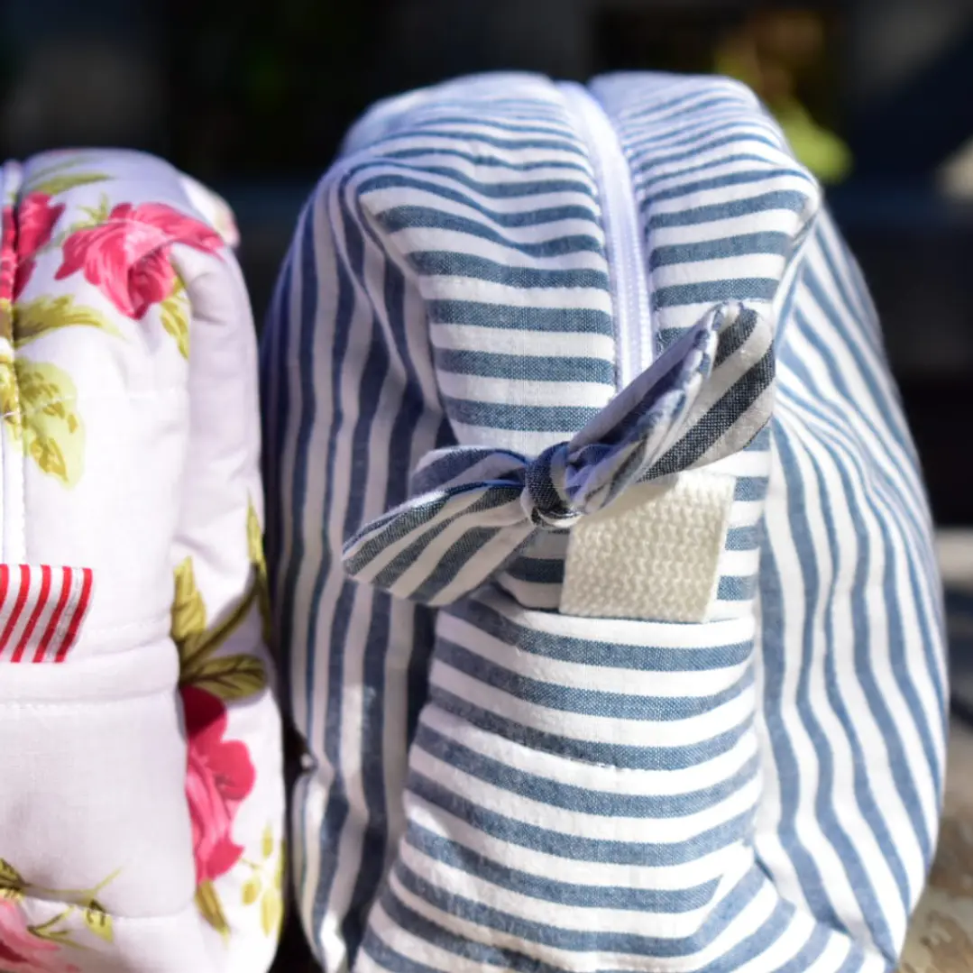 Necessaire para cosméticos hecho a mano 7