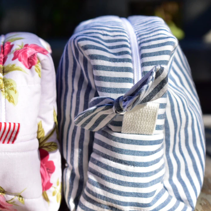 Necessaire para cosméticos hecho a mano 7