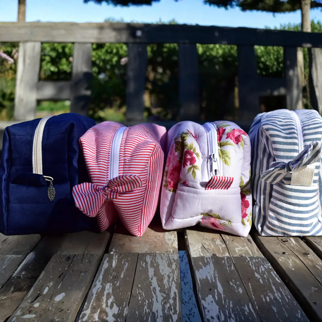 Necessaire para cosméticos hecho a mano 6