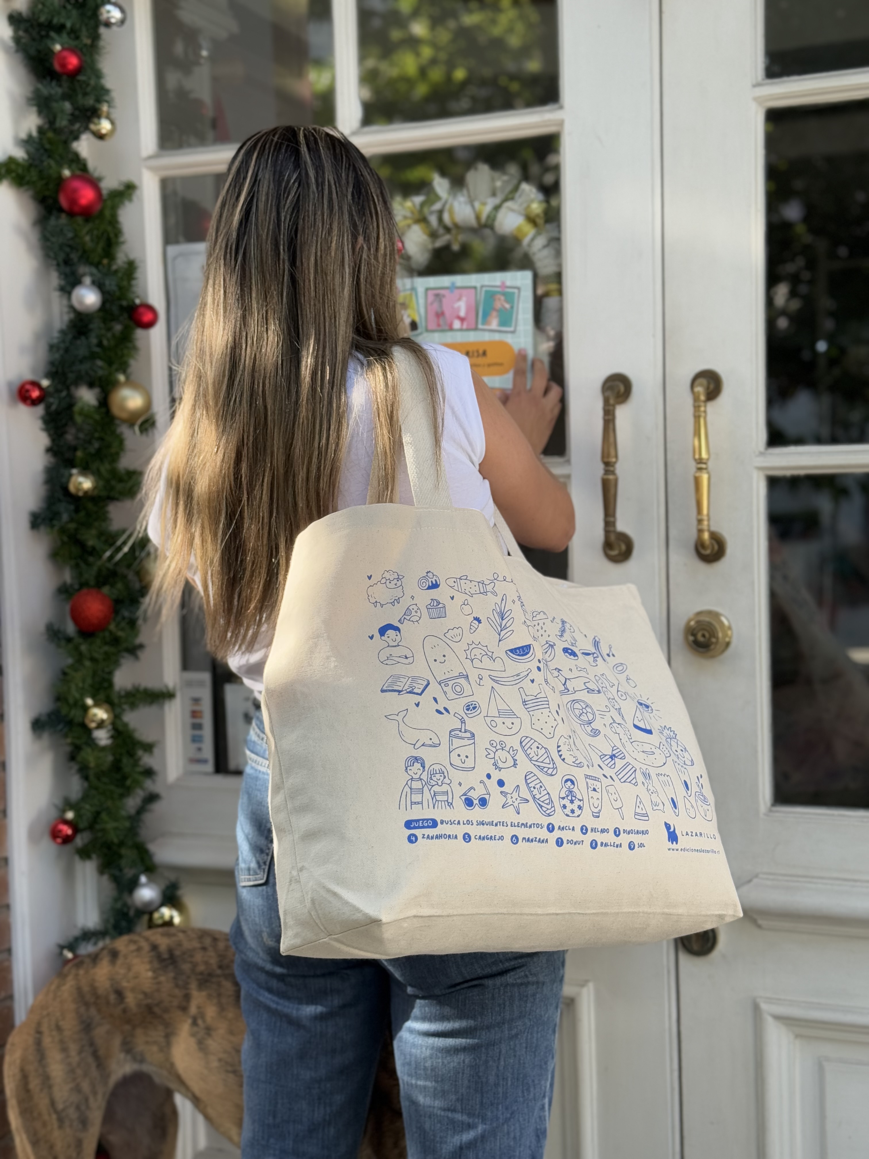 Tote Bag de algodón con juego de búsqueda 