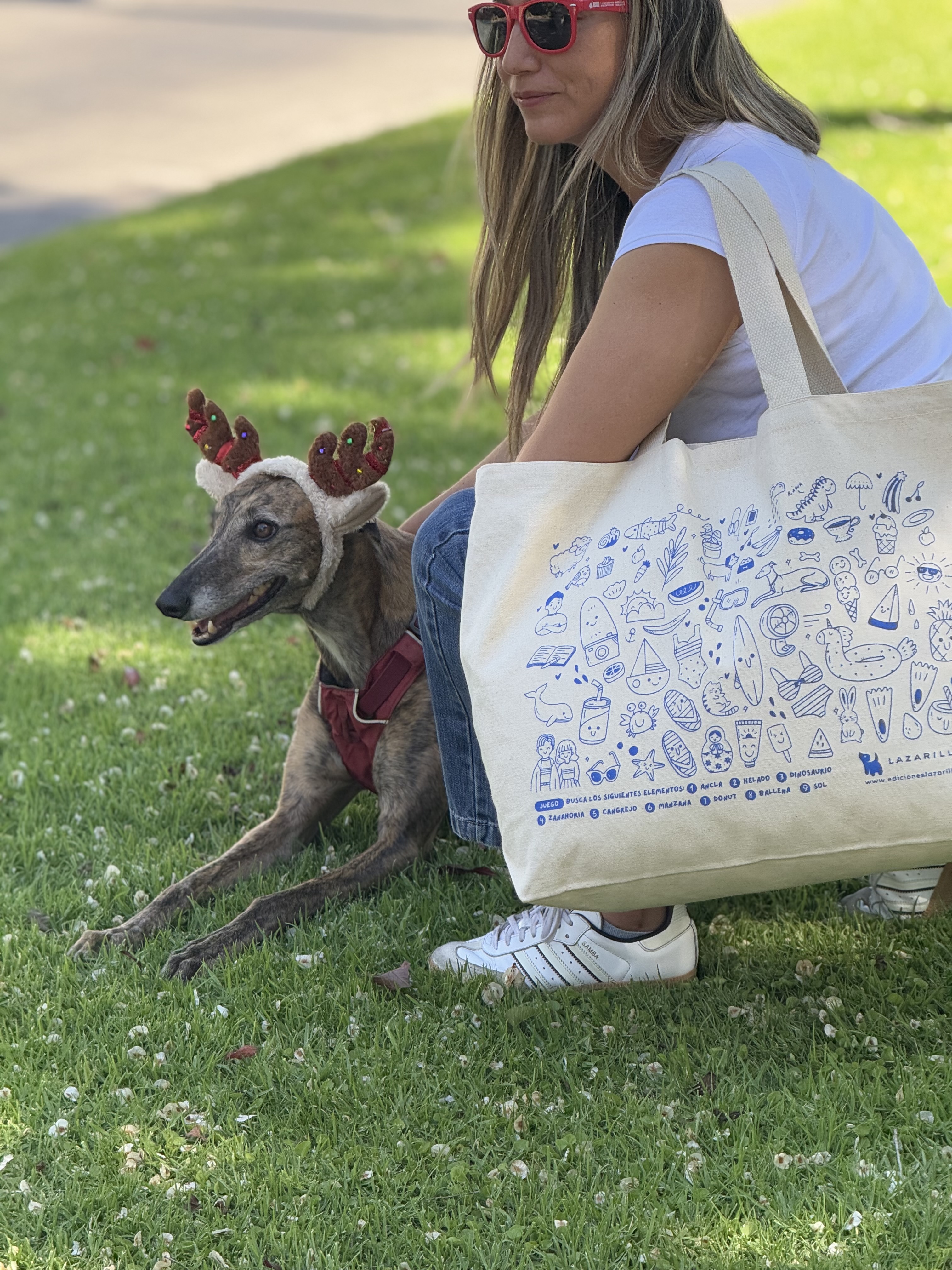 Tote Bag de algodón con juego de búsqueda 