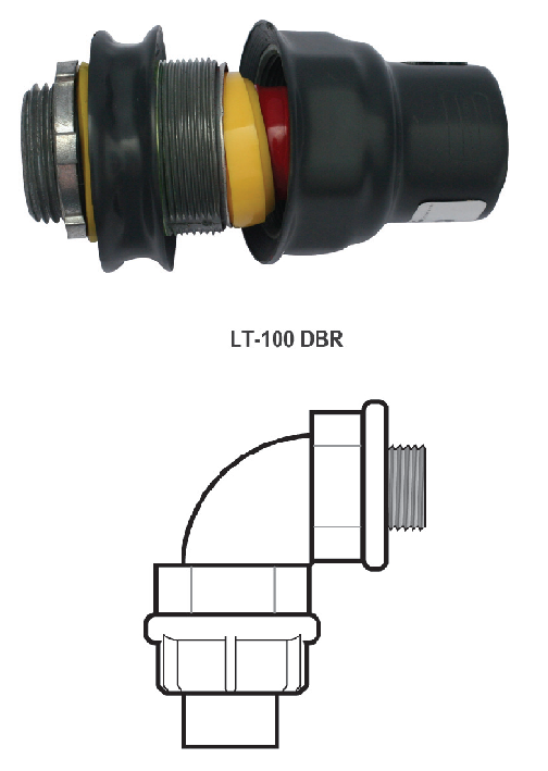 CONECTOR CURVO 90° REV PVC
