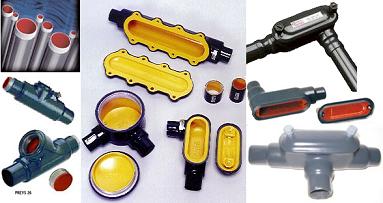 CONDULET "T" 3/4" REV PVC