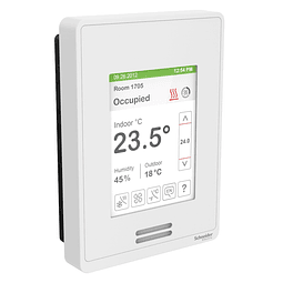 CONTROLADOR PARA FAN COIL Y SENSOR DE HUMEDAD CON BACNET MS/TP. BLANCO