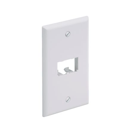 PLACA 2 PUERTOS BLANCA MOD. MINI-COM CL