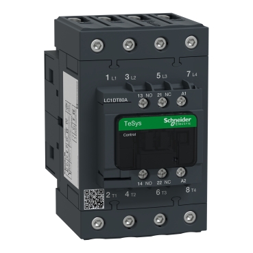 CONTACTOR 4P 80A AC1 BOB 110VAC