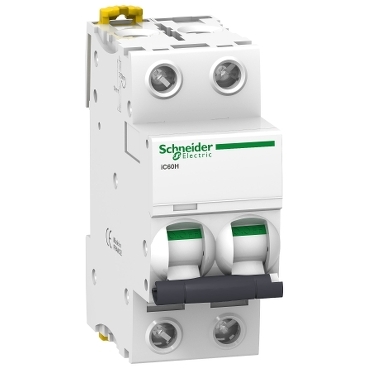 interruptor termomagnético 32a, 2 polos, 10/15ka, curva c - Interruptor Termomagnético 32A, 2 Polos, 10/15KA, Curva C