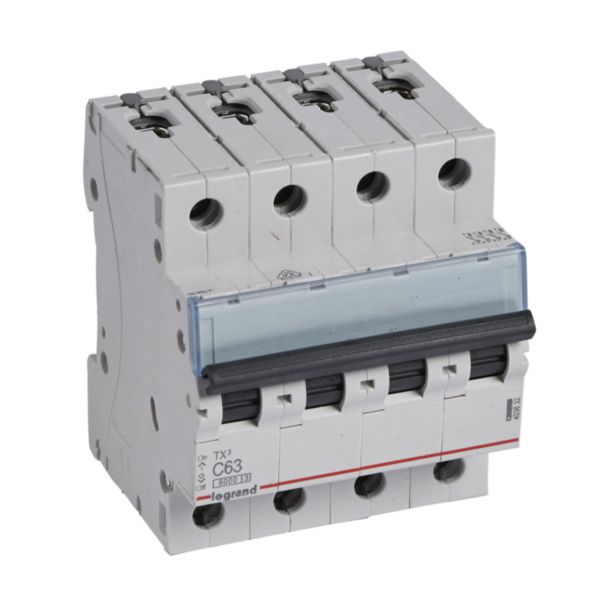 interruptor termomagnético 63a, 2 polos, 6/10ka, curva c - Interruptor Termomagnético 63A, 2 Polos, 6/10KA, Curva C