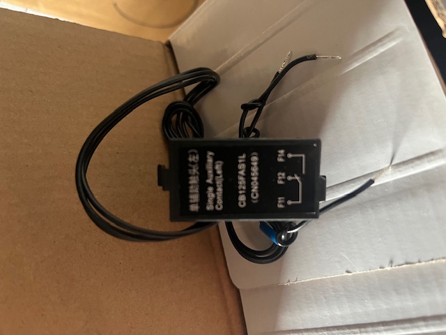 Contacto simple alarma  CB250/CE250 LEFT