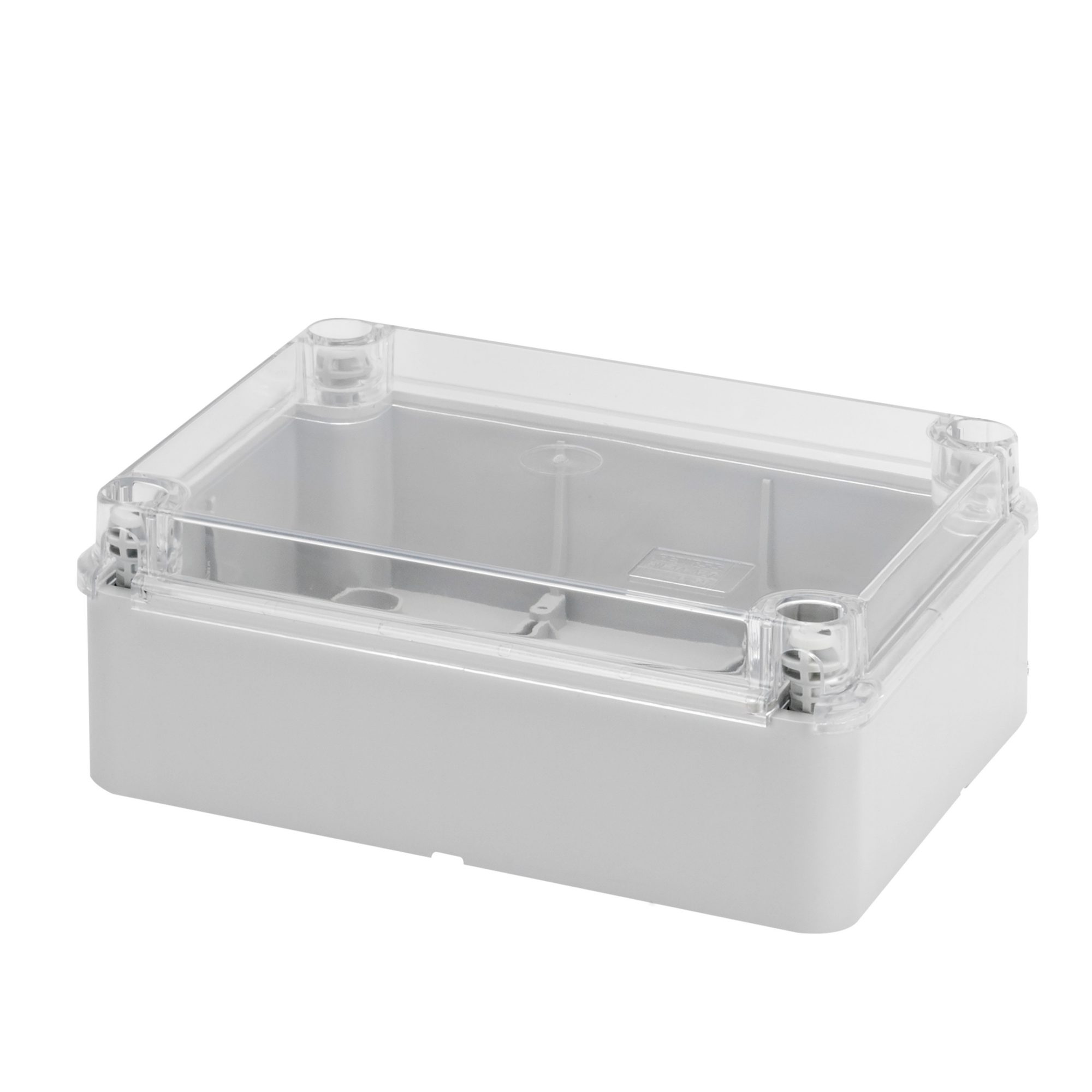 CAJA 190X140X70 TAPA BAJA TRANSPARENTE - IP56 - DIMENSIONES INTERNAS
