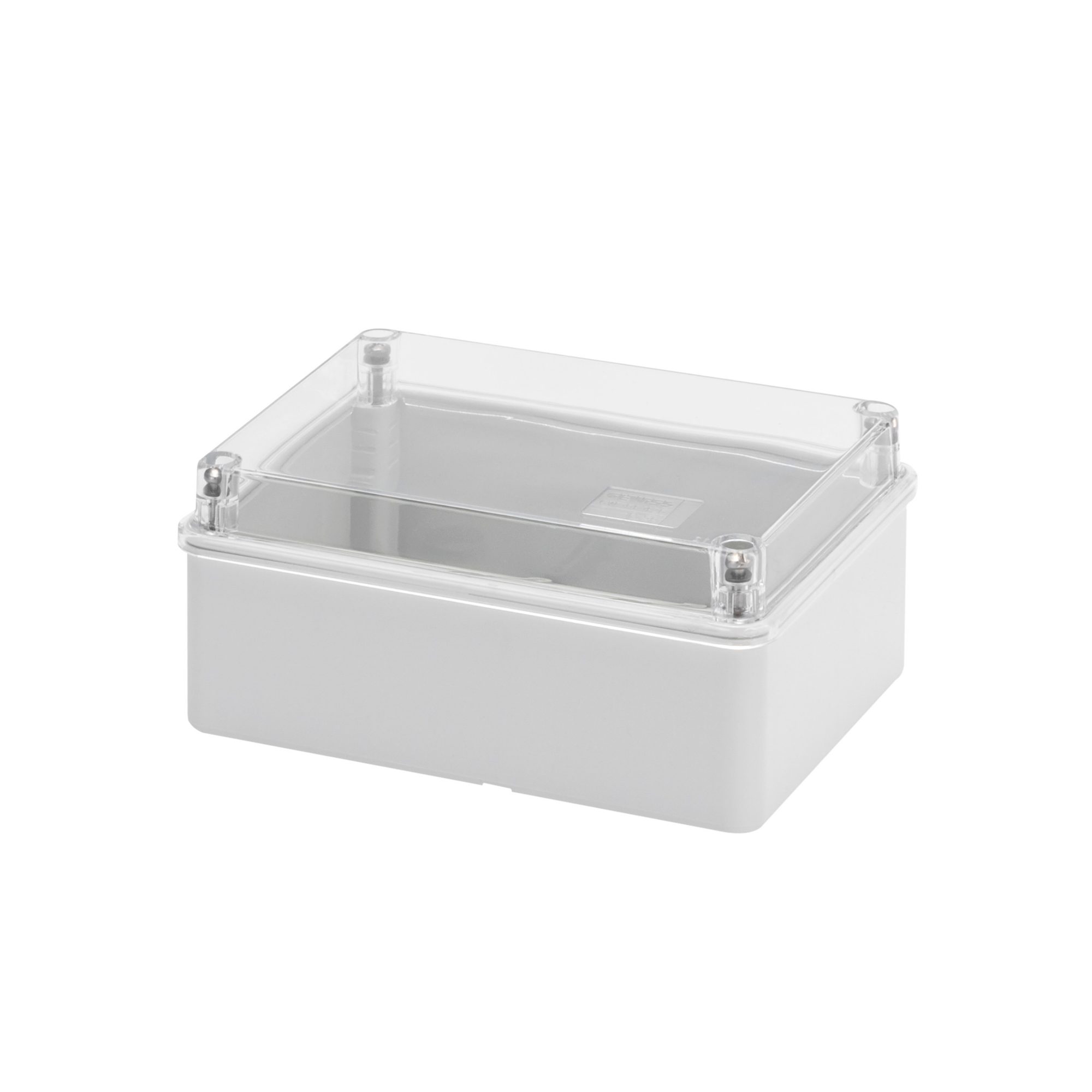 CAJA 150X110X70 TAPA BAJA TRANSPARENTE - IP56 - DIMENSIONES INTERNAS