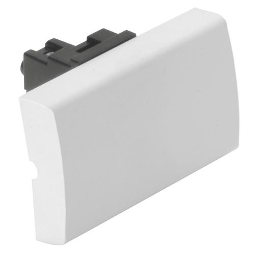 HABIT-21 MODULO INTERRUPTOR 9/24 - 1 SIMPLE 250VAC 16A 3 MODULOS BLANCO C/TECLÓN