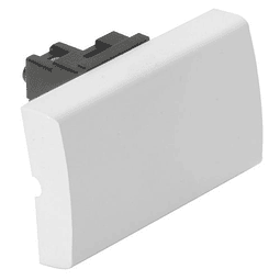 HABIT-21 MODULO INTERRUPTOR 9/24 - 1 SIMPLE 250VAC 16A 3 MODULOS BLANCO C/TECLÓN