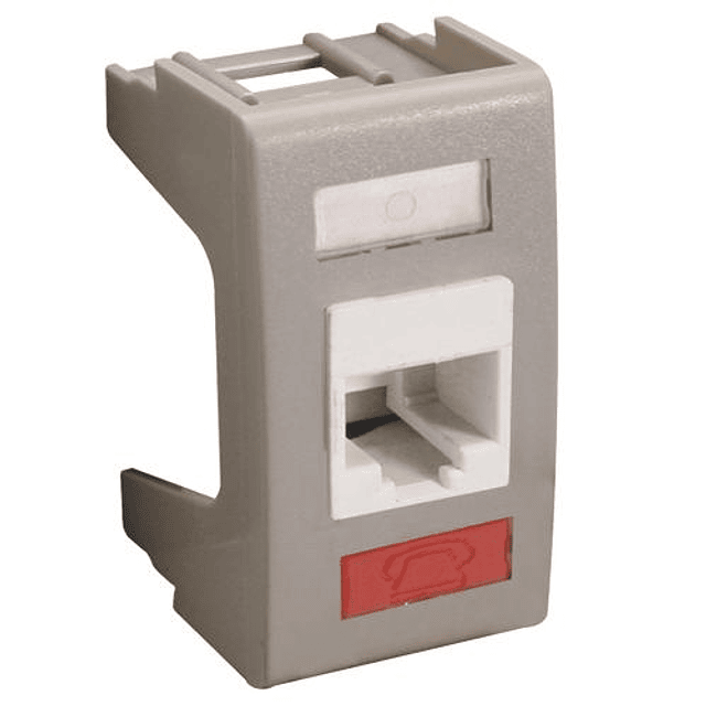 MODULO TOMA RED RJ45 UTP 5E 1 MODULO BEIGE