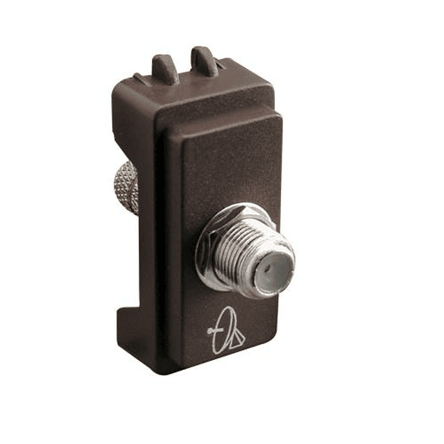 MODULO TOMA COAXIAL TV/FM/SAT TIPO F CAFE GENESIS