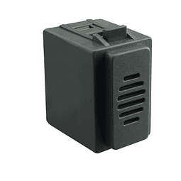 MODULO INTERRUPTOR 1 ZUMBADOR 250VAC 1 MODULO NEGRO GENESIS
