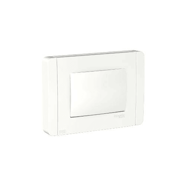 ORION PLACA INTERRUPTOR/ENCHUFE 3 MÓDULOS BLANCA PARA INTEMPERIES IP55