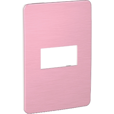 PLACA ORION 1 MODULO, BLANCO/VENUS PINK