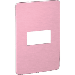 PLACA ORION 1 MODULO, BLANCO/VENUS PINK
