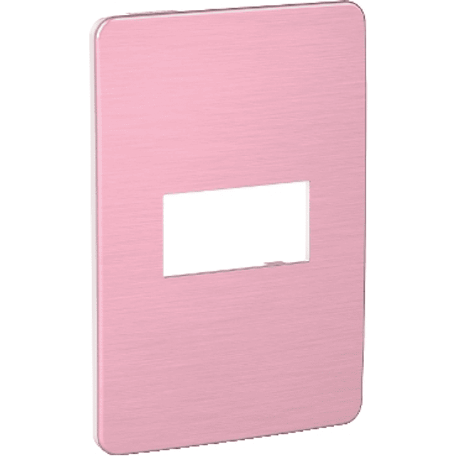 PLACA ORION 1 MODULO, BLANCO/VENUS PINK