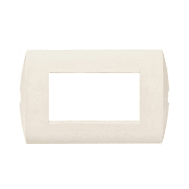 PLACA INTERRUPTOR/ENCHUFE 1 MÓDULO MARFIL CON SOPORTE MODUS STYLE