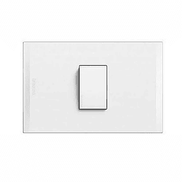 MODULO INTERRUPTOR 9/12 - 1 SIMPLE 250VAC 10A 1 MODULO BLANCO NOBILE