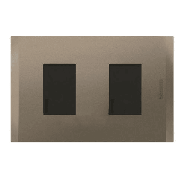 INTERRUPTOR DOMICILIARIO ARMADO EMBUTIDO INTERRUPTOR DOBLE 9/15 TERRA 250VAC 10A