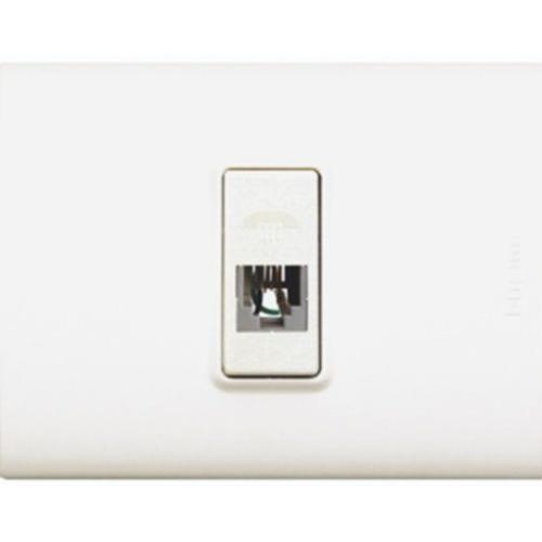 MODULO ENCHUFE 2P+T 10A 250V BLANCO E2113BN MODUS PLUS