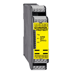 Relé de seguridad de 24 V CC SRB201ZHX3 ACE SCHMERSAL