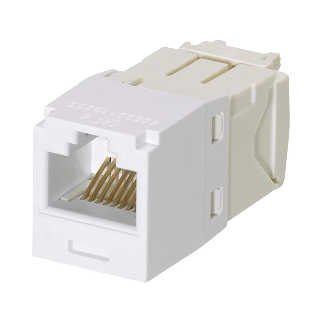 MODULO CONECTOR RJ45 UTP CATEGORIA 6 BLANCO