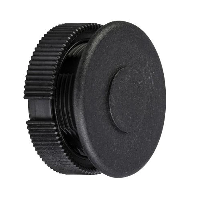 TAPÓN OBTURADOR COMANDO REDONDO NEGRO 22MM HARMONY XB4/XB5