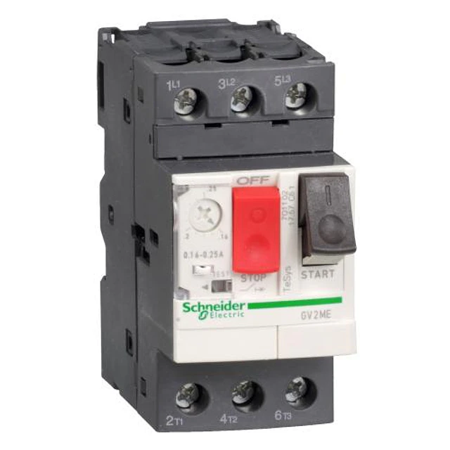 GUARDAMOTOR TRIPOLAR 0,16A 100KA