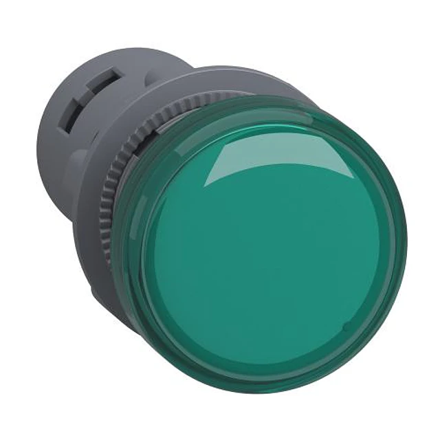 LUZ PILOTO REDONDA LED VERDE 22 MM 24 VAC/VDC EASY HARMONY XA2E