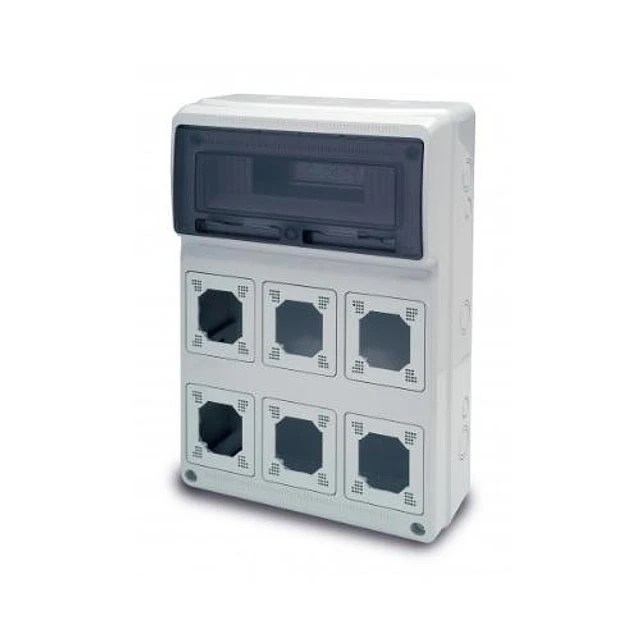 TABLERO 16 MOD 506X330X150MM 6 TOMAS 3962