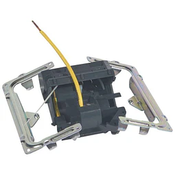 Kit de instalación para caja de piso POP UP de 3 módulos para mueble o suelo técnico.