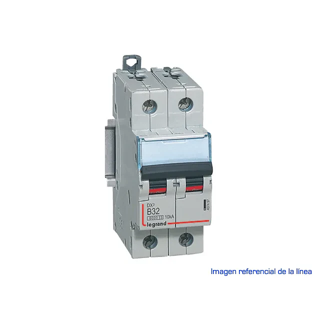 2X25A INTERRUPTOR MAGNETOTERMICO DX3 6000 CURVA B 10 KA BIPOLAR