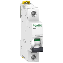 1X3A INTERRUPTOR TERMOMAGNETICO ACTI 9 IC60H, 1P, 3A, CURVA C, 15KA