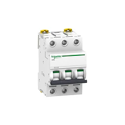 3X40A INTERRUPTOR TERMOMAGNETICO ACTI 9 IC60L, 3P, 40A, CURVA C, 20KA