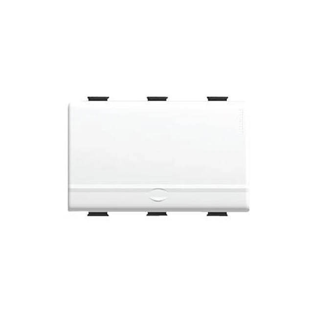 MODULO INTERRUPTOR DOBLE 9/12-9/24 250VAC 16A 3 MODULOS BLANCO C/TECLÓN MATIX