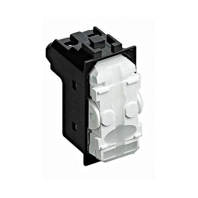 MODULO INTERRUPTOR 1 INTERRUPTOR CONMUTABLE 3 VIAS 250VAC 16A 1 MODULO SIN CUBRE TECLA
