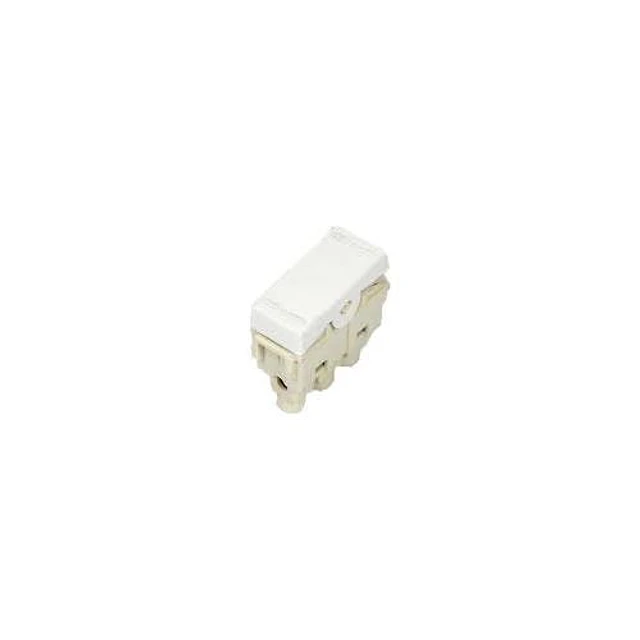 MODULO INTERRUPTOR 1 INTERRUPTOR CONMUTABLE 1 POLO 10A BLANCO