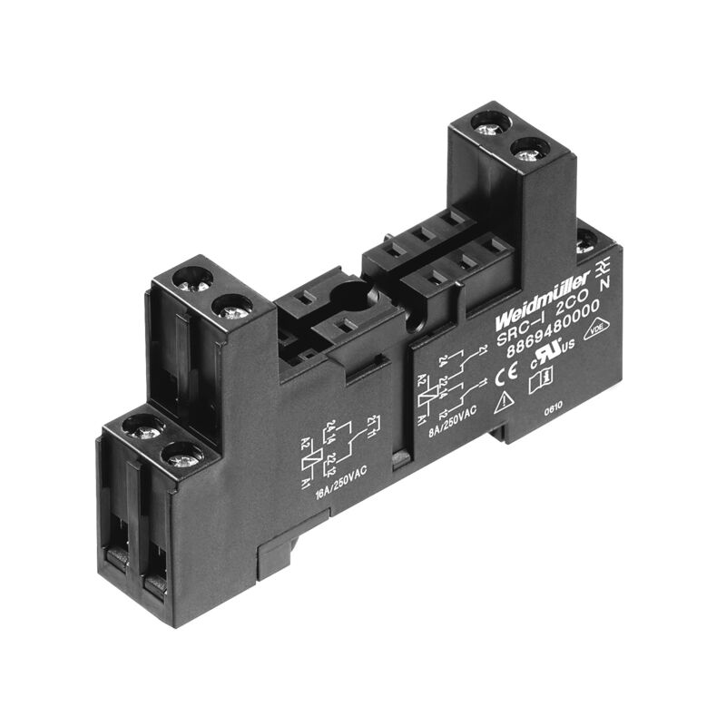 BASE RELÉ SRC-I 2CO N 2CO TORNILLO